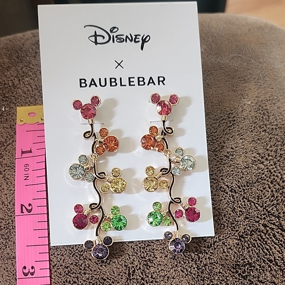 Disney x BaubleBar Mickey Mouse Earrings Brand New